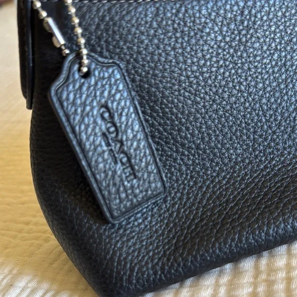 Coach Black Leather Crossbody Bag - Picture 5 of 9